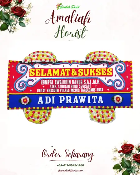 Papan Bunga Ucapan Selamat Mekarsari